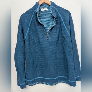 Tommy Bahama Flip Shore / Flip Breaker 1/4 Zip Reversible Sweater